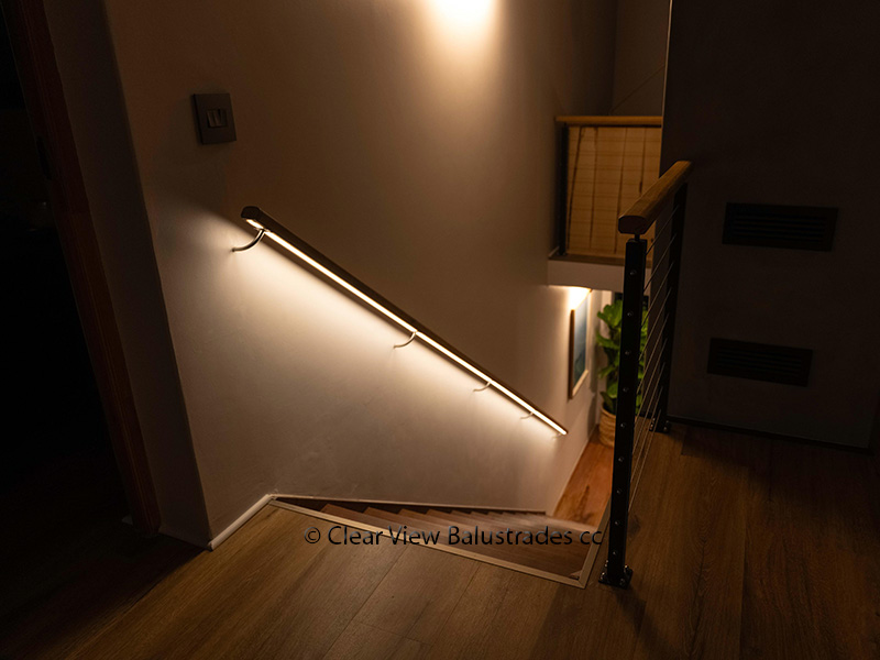 LED handrail